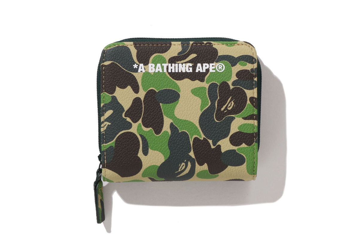A BATHING APE ABC CAMO MINI WALLET M財布 ABC CAMO MINI WALLET | bape.com
