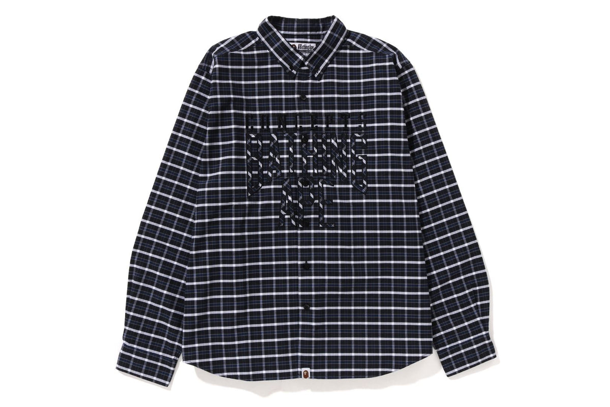 bareさま専用 BAPE X CONCEPTS 】OXFORD CHECK BD SHIRT | bape.com