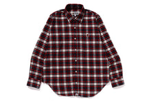 ONE POINT CHECK SHIRT M BAPEC