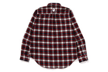 ONE POINT CHECK SHIRT BAPEC