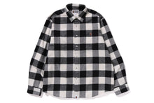 COLLEGE BLOCK CHECK RELAXED FIT SHIRT