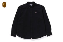 LINE CAMO JACQUARD OXFORD LS SHIRT