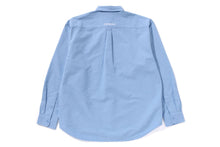 LINE CAMO JACQUARD OXFORD LS SHIRT