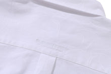 LINE CAMO JACQUARD OXFORD LS SHIRT