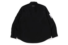 BATHING APE LOGO MILITARY LS SHIRT