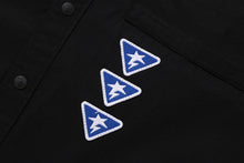 BATHING APE LOGO MILITARY LS SHIRT