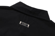 BATHING APE LOGO MILITARY LS SHIRT