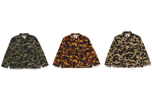 1ST CAMO HEAVY WASHED MULTI POCKET CARGO LS SHIRT