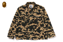 1ST CAMO HEAVY WASHED MULTI POCKET CARGO LS SHIRT