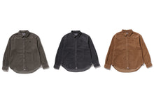 ONE POINT HEAVY WASHED CORDUROY LS SHIRT