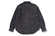 ONE POINT HEAVY WASHED CORDUROY LS SHIRT