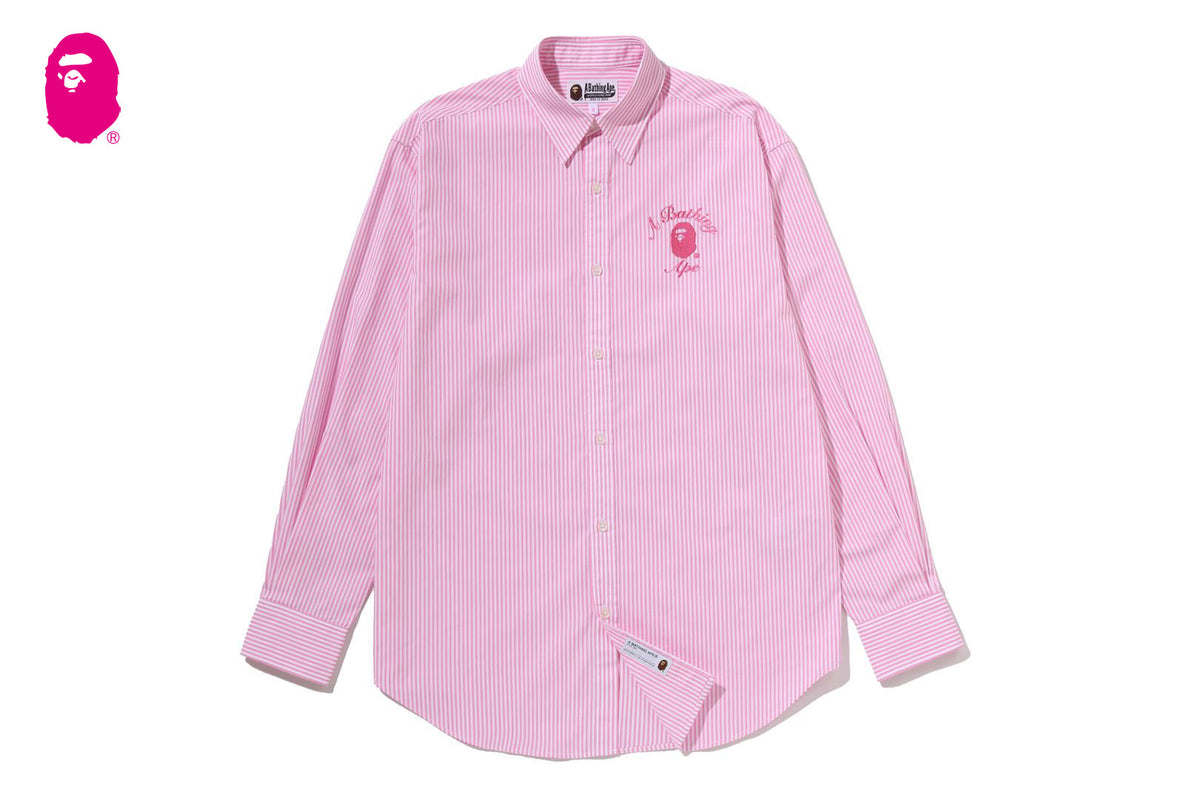 COLLEGE STRIPE SHIRT | bape.com