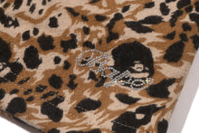WILD LEOPARD PATTERN SWEAT SKIRT