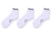 BAPE ANKLE SOCKS 3 PAIRS