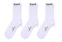 BAPE SOCKS 3 PAIRS