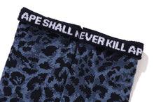 WILD LEOPARD PATTERN SOCKS