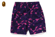 COLOR CAMO APE HEAD ONE POINT BEACH SHORTS