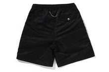 BAPE BLACK NYLON SHORTS