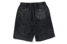 BAPE BLACK SWEAT SHORTS