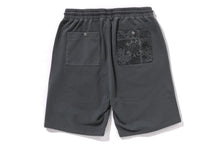 BAPE BLACK SWEAT SHORTS