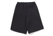 BATHING APE LOGO KNEE LENGTH RELAXED FIT SWEAT SHORTS