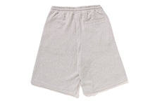 BATHING APE LOGO KNEE LENGTH RELAXED FIT SWEAT SHORTS