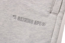 BATHING APE LOGO KNEE LENGTH RELAXED FIT SWEAT SHORTS