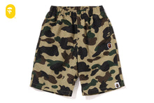 1ST CAMO ONE POINT BEACH SHORTS
