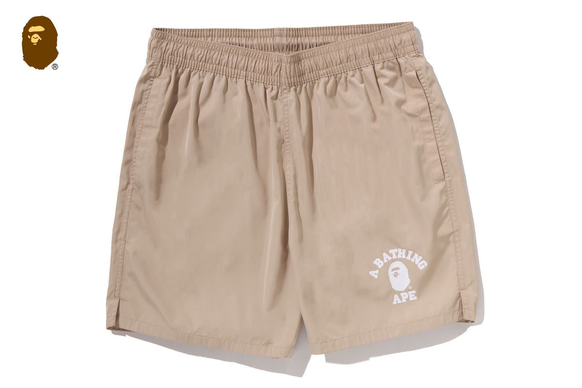 COLLEGE BEACH RELAXED FIT SHORTS | bape.com