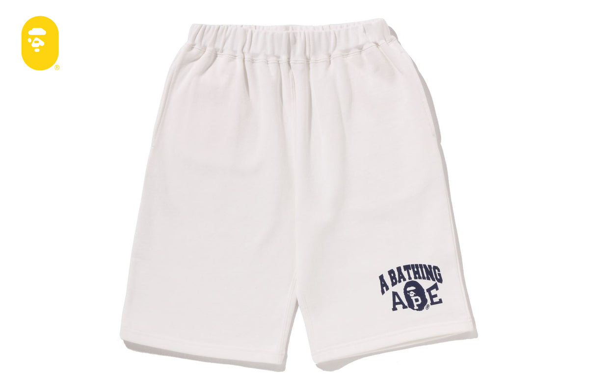 BAPE WASHED EFFECT SWEAT SHORTS | bape.com