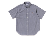 ONE POINT STRIPE BD SHIRT