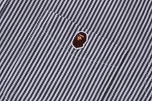 ONE POINT STRIPE BD SHIRT