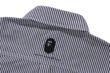 ONE POINT STRIPE BD SHIRT
