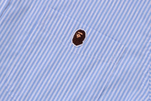 ONE POINT STRIPE BD SHIRT