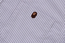 ONE POINT STRIPE BD SHIRT