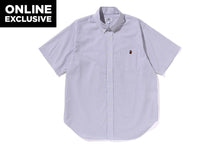 ONE POINT STRIPE BD SHIRT