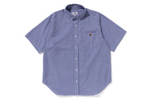 ONE POINT GINGHAM CHECK BD SHIRT
