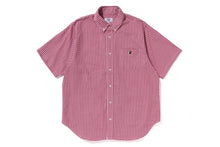 ONE POINT GINGHAM CHECK BD SHIRT