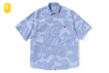 STRIPE CAMO RELAXED FIT SS SHIRT