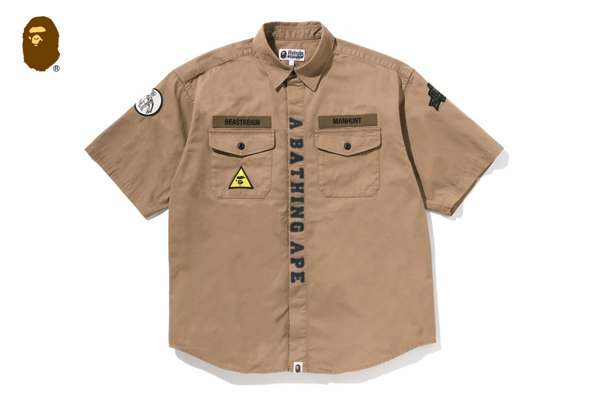 MULTI PATCH CPO SS SHIRT | bape.com