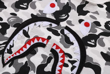 ABC CAMO SHARK PATCH CREWNECK