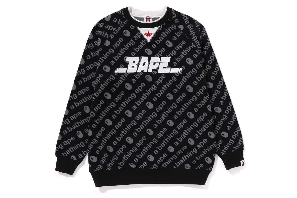 A BATHING APE TWIN STA CREWNECK | bape.com 