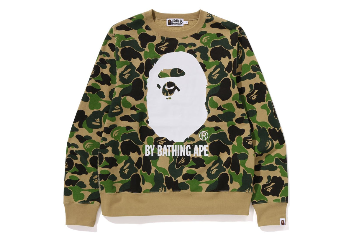 ABC CAMO BY BATHING APE CREWNECK SWEAT | bape.com