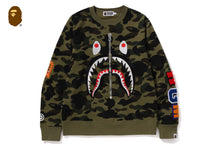 1ST CAMO SHARK CREWNECK