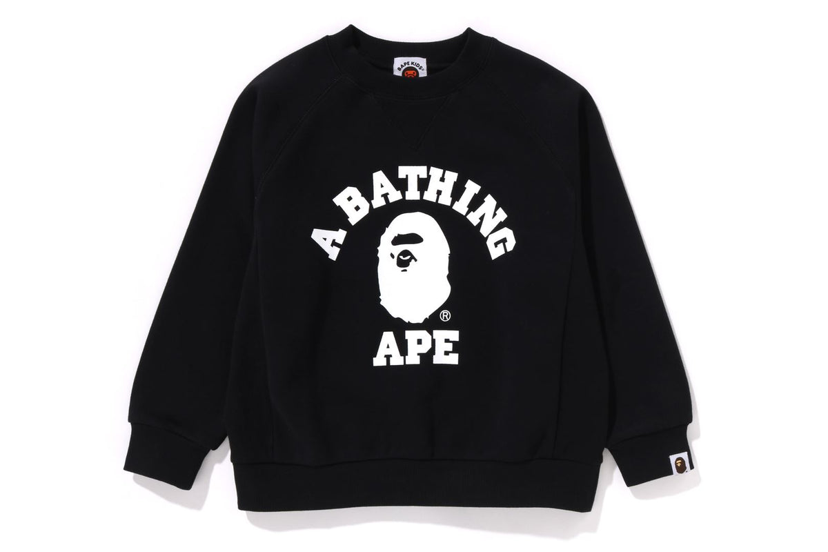 COLLEGE RELAXED FIT CREWNECK S | bape.com COLLEGE RELAXED FIT CREWNECK S | bape.com