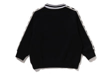 BAPE TAPE RELAXED FIT CREWNECK SWEATSHIRT