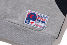 BAPE RELAXED FIT HALF ZIP SWEATSHIRT