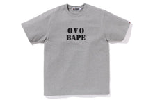 【 BAPE X OVO 】STENCIL LOGO TEE