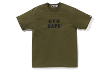 【 BAPE X OVO 】STENCIL LOGO TEE