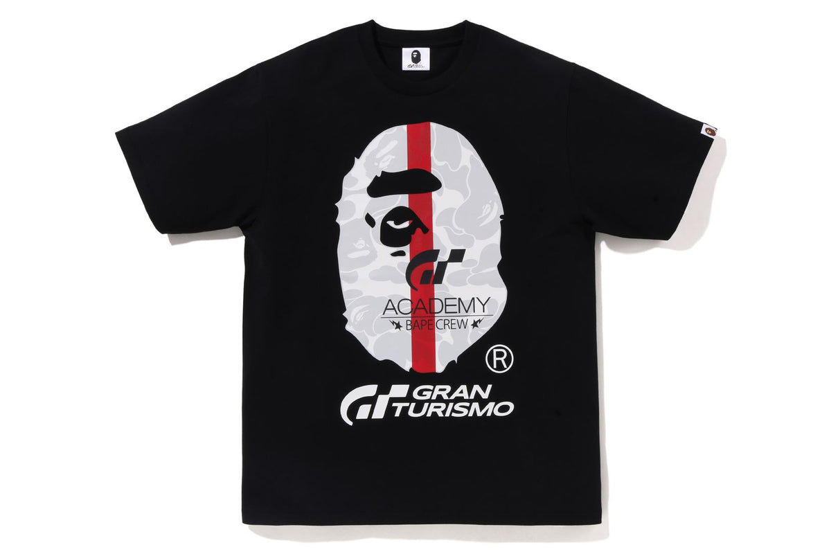 【 BAPE X GRAN TURISMO 】APE HEAD TEE #1